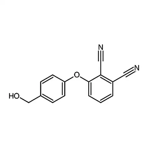 3-(4-(羟メチル)ベンゼン酸素基)邻ベンゼン二メチル腈