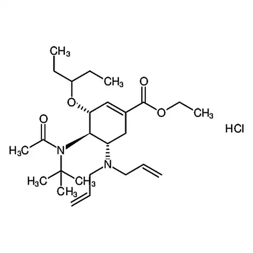 (3R,4R,5S)-4-(N-(tert-부틸)에틸酰아미노)-5-(二엔프로필基아미노)-3-(펜틸-3-基산소基)环헥실-1-엔羧산에틸에스테르염산염