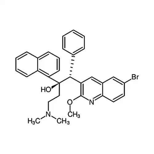 Rel-(1R，2R)-1-(6-Bromo-2-Methoxyquinolin-3-Yl)-4-(Dimethylamino)-2-(Naphthalen-1-Yl)-1-Phenylbutan-2-Ol