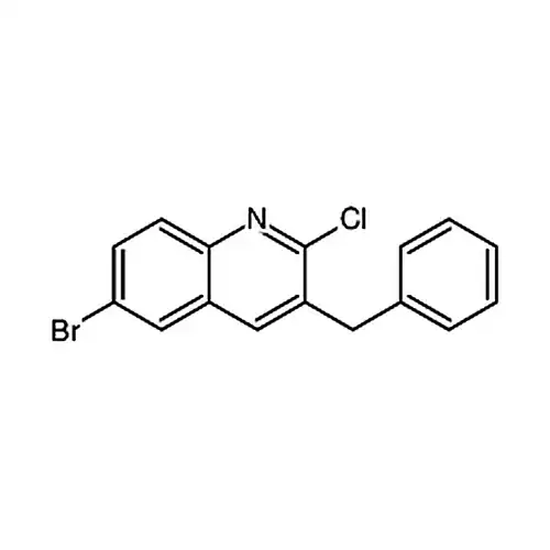 3-벤질-6-브롬-2-염소퀴놀린