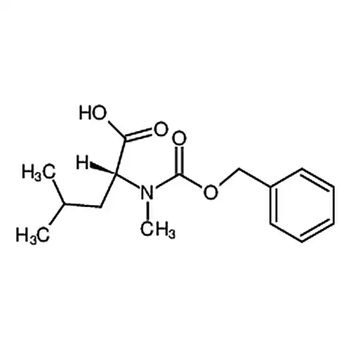 (R)-2-(((Benzyloxy)carbonyl)(methyl)amino)-4-methylpentanoic acid