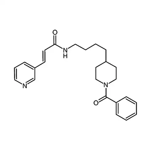 (2E)-N-[4-(1-бензоил基-4-哌啶基)бутил基]-3-(3-피리딘基)-2-пропиленамид