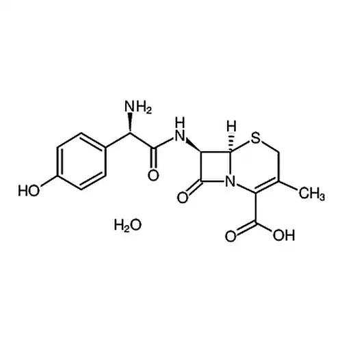 头孢羟氨苄水和物
