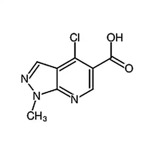 4-Chloro-1-methyl-1H-pyrazolo[3，4-b]pyridine-5-carboxylic acid