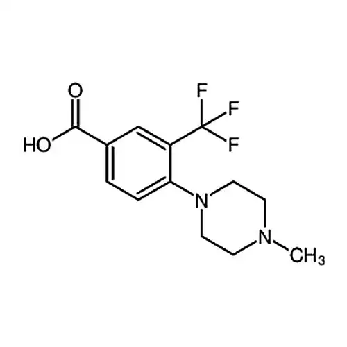 4-(4-メチル哌嗪-1-基)-3-(三フッ素メチル)ベンゼンギ酸