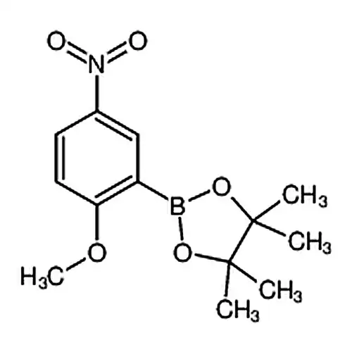 2-(2-メチル酸素基-5-ニトロフェニル)-4,4,5,5-四メチル-1,3,2-二酸素ホウ素杂环ペンチルアルカン