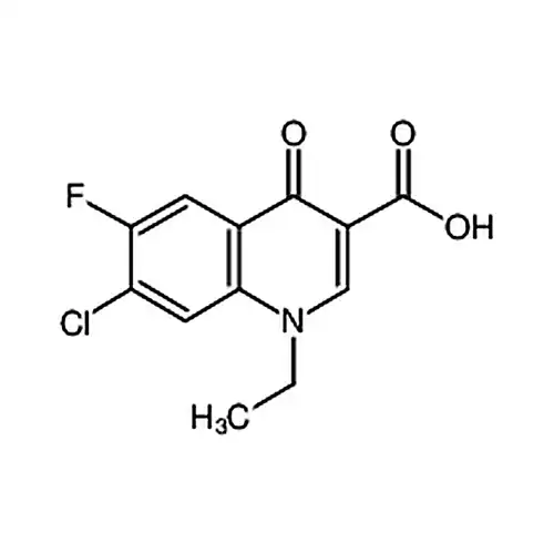 7-塩素-1-エチル-6-フッ素-1,4-二水素-4-羰基キノリン-3-羧酸