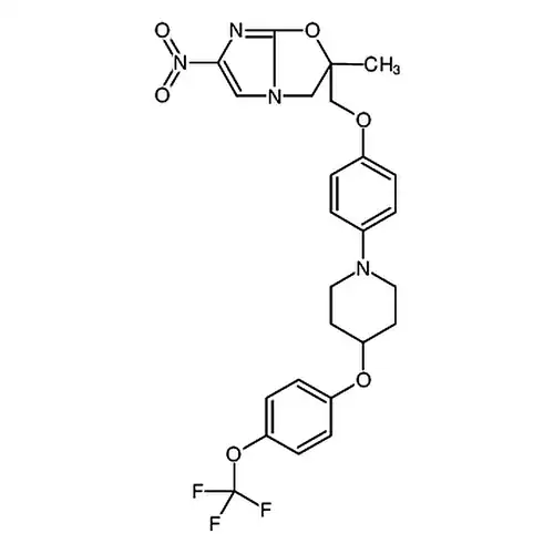 (R)-2-메틸-6-니트로-2-((4-(4-(三불소메틸산소基)벤젠산소基)哌啶-1-基)벤젠산소基)메틸)-2,3-二수소이미다졸并[2,1-b]恶唑