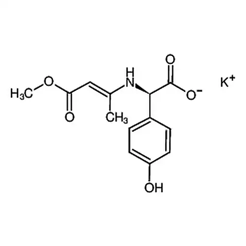 N-(1-Methoxycarbonyl-1-propen-2-yl)-(αD)-amino-p-hydroxyphenylacetate Potassium Salt