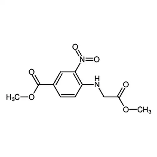 Methyl 4-((2-methoxy-2-oxoethyl)amino)-3-nitrobenzoate