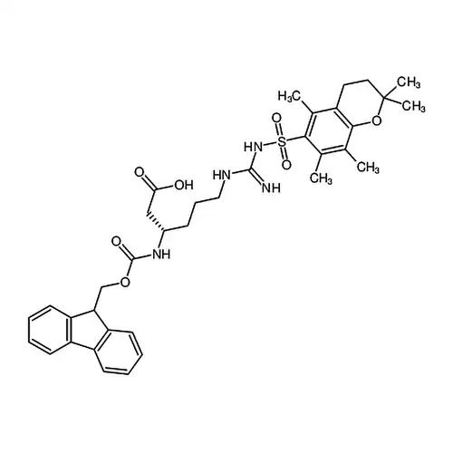(S)-3-((((9H-芴-9-基)메틸산소基)羰基)아미노)-6-(3-((2，2，5，7，8-五메틸벤젠并吡喃-6-基)磺酰基)胍基)헥실산