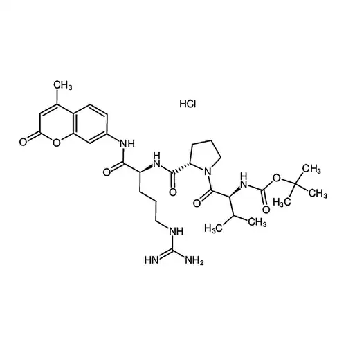 N-T-Boc-Val-Pro-Arg 7-amino-4-methylcoumarin hydrochloride