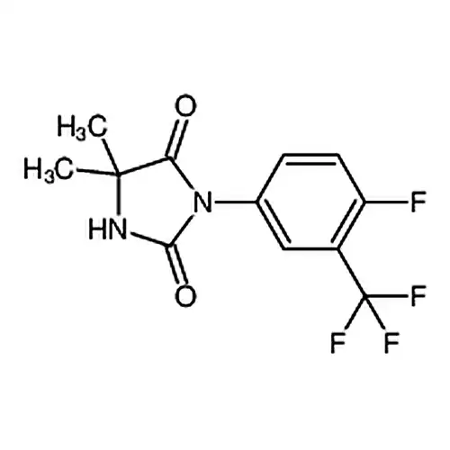 3-(4-불소-3-(三불소메틸)페닐)-5，5-디메틸이미다졸알칸-2，4-二케톤