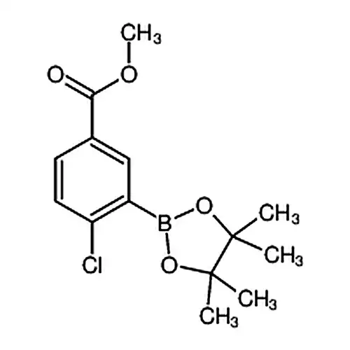 4-塩素-3-(4,4,5,5-四メチル-1,3,2-二酸素ホウ素杂环ペンチルアルカン-2-基)ベンゼンギ酸メチルエステル