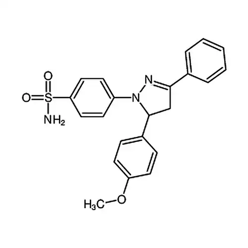 4-(5-(4-메틸산소基페닐)-3-페닐-4,5-二수소-1H-피라졸-1-基)벤젠磺아미드
