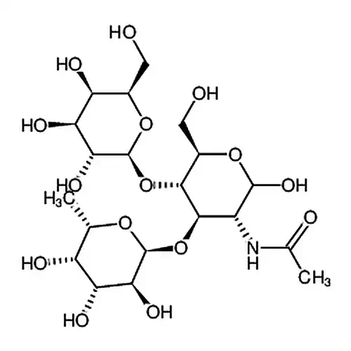 N-((2R,3R,4R,5R)-5,6-二히드록시-1-산소代-4-(((2S,3R,4S,5R,6R)-3,4,5-三히드록시-6-(羟메틸)四수소-2H-吡喃-2-基)산소基)-3-(((2S,3S,4R,5S,6S)-3,4,5-三히드록시-6-메틸四수소-2H-吡喃-2-基)산소基)헥실-2-基)에틸아미드