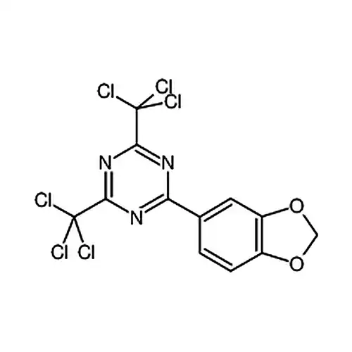 2-(1,3-Benzodioxol-5-yl)-4,6-bis(trichloromethyl)-1,3,5-triazine