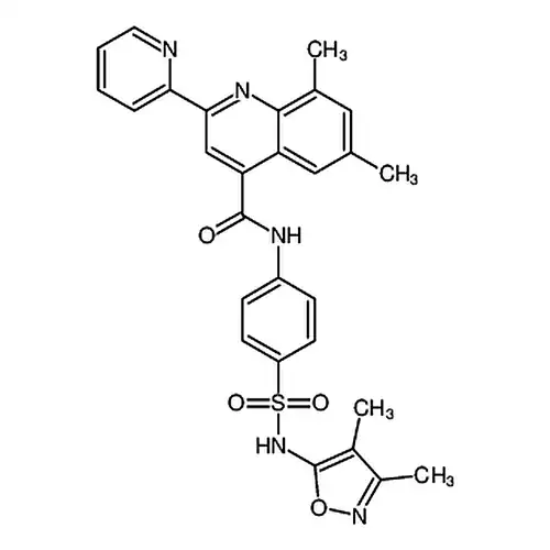 N-(4-(N-(3,4-디메틸异恶唑-5-基)氨磺酰基)페닐)-6,8-디메틸-2-(피리딘-2-基)퀴놀린-4-메틸아미드