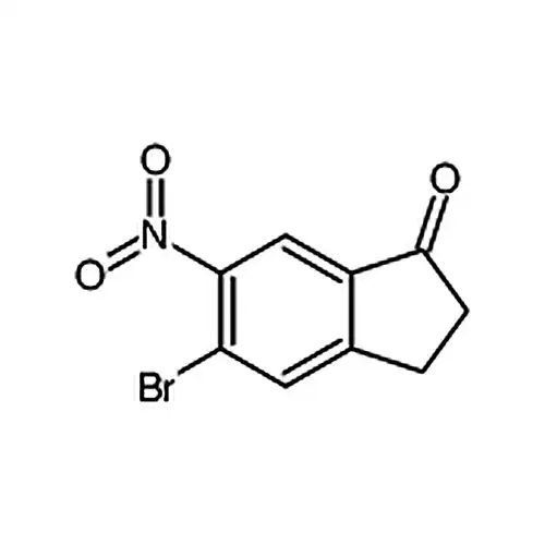 5-Bromo-6-nitro-2,3-dihydro-1H-inden-1-one