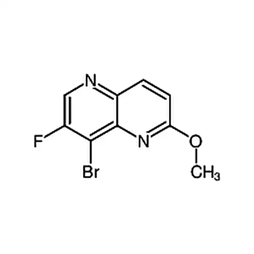 8-브롬-7-불소-2-메틸산소基-1，5-二질소杂萘