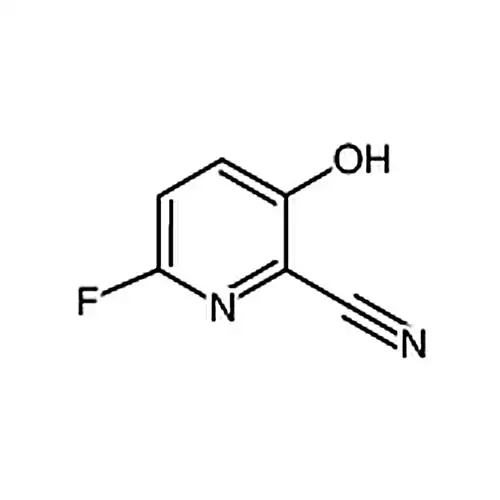 2-Pyridinecarbonitrile，6-fluoro-3-hydroxy-(9CI)