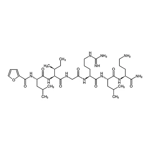 N-(2-フラン基羰基)-L-亮氨酰-L-异亮氨酰甘氨酰-L-精氨酰基-L-亮氨酰-L-鸟氨酸アミド