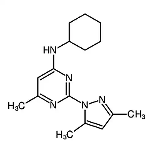 N-环ヘキシル基-N-[2-(3,5-ジメチルピラゾール-1-基)-6-メチルピリミジン-4-基]アミン