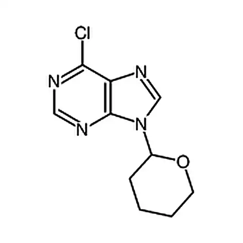 6-Chloro-9-(2-tetrahydropyranyl)purine