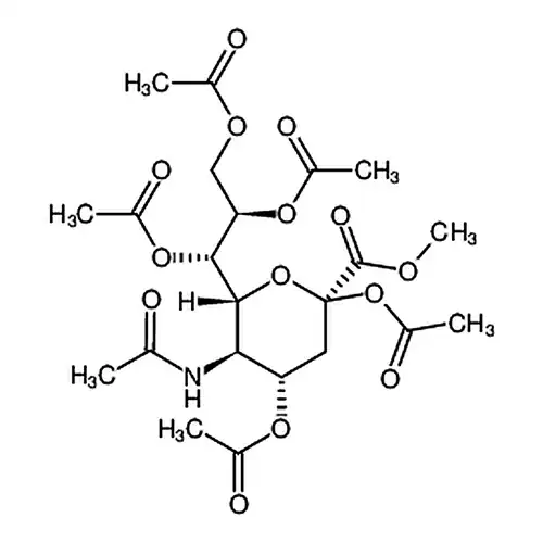 (1S,2R)-1-((2R,3R,4S)-3-에틸酰아미노-4,6-二에틸酰산소基-6-(메틸산소基羰基)四수소-2H-吡喃-2-基)프로필알칸-1,2,3-三基 三아세트산에스테르