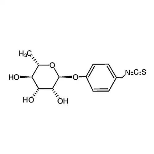 (2S,3R,4R,5R,6S)-2-(4-(异硫黄氰酸基メチル)ベンゼン酸素基)-6-メチル四水素-2H-吡喃-3,4,5-三アルコール