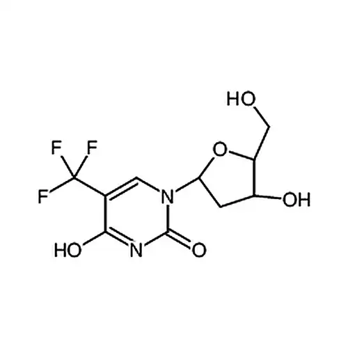 1-((2R,4S,5R)-4-히드록시-5-(羟메틸)테트라히드로푸란-2-基)-5-(三불소메틸)피리미딘-2,4(1H,3H)-二케톤 5-염소-6-((2-亚아미노피롤알칸-1-基)메틸)피리미딘-2,4(1H,3H)二케톤염산염(1:1)