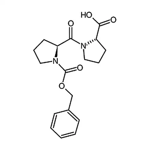 (S)-1-((S)-1-((苄산소基)羰基)피롤알칸-2-羰基)피롤알칸-2-羧산