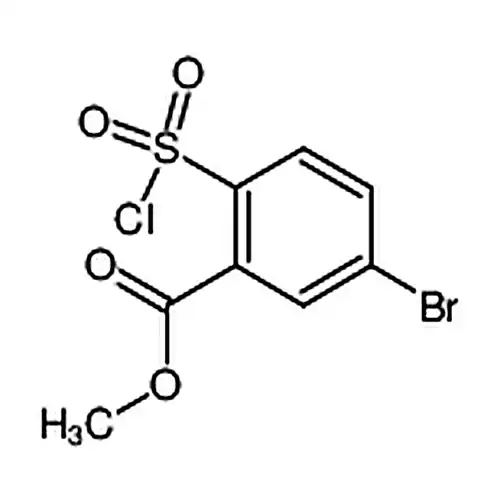 5-브롬-2-(염소磺酰基)벤젠개미산메틸에스테르