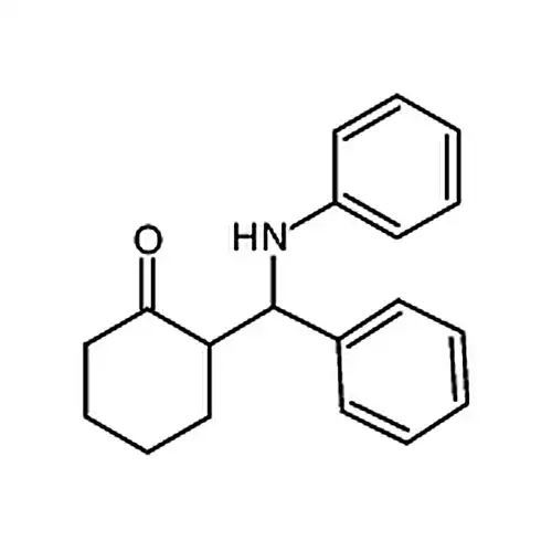 2-(Phenyl(phenylamino)methyl)cyclohexanone
