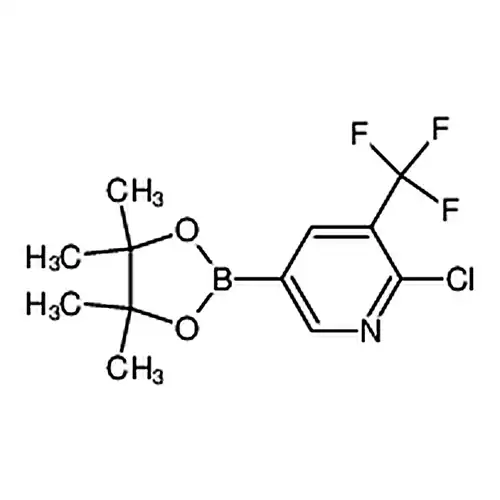 2-Chloro-5-(4，4，5，5-tetramethyl-1，3，2-dioxaborolan-2-yl)-3-(trifluoromethyl)pyridine