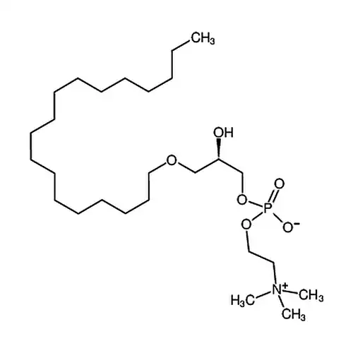 1-O-octadecyl-2-hydroxy-sn-glycero-3-phosphocholine