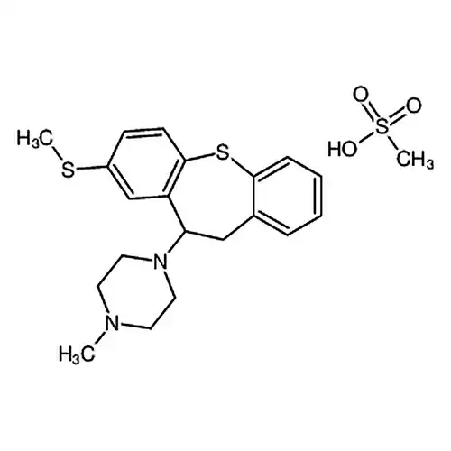 1-Methyl-4-(8-(methylthio)-10,11-dihydrodibenzo[b,f]thiepin-10-yl)piperazine methanesulfonate