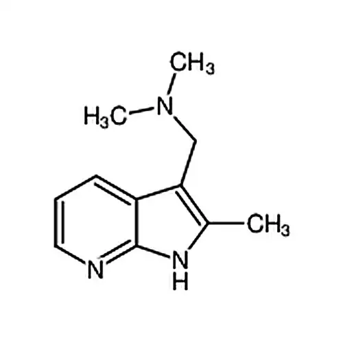 N，N-dimethyl-1-(2-methyl-1H-pyrrolo[2，3-b]pyridin-3-yl)methanamine