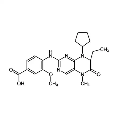 (R)-4-((8-Cyclopentyl-7-ethyl-5-methyl-6-oxo-5，6，7，8-tetrahydropteridin-2-yl)amino)-3-methoxybenzoic acid