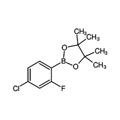 2-(4-Chloro-2-fluorophenyl)-4,4,5,5-tetramethyl-1,3,2-dioxaborolane