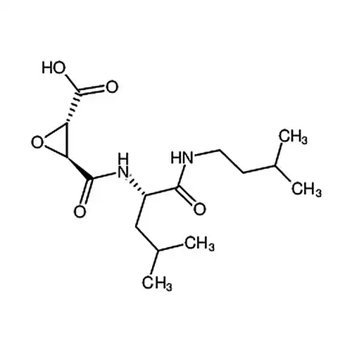 (2S,3S)-3-(((S)-1-(Isopentylamino)-4-methyl-1-oxopentan-2-yl)carbamoyl)oxirane-2-carboxylic acid