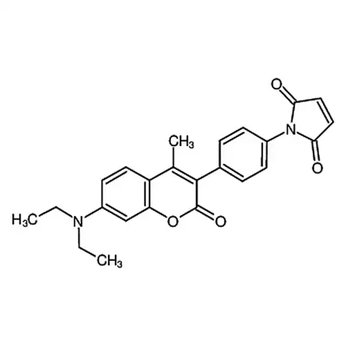 7-二에틸아미노-3-(4-马来酰亚아민페닐)-4-메틸香豆素