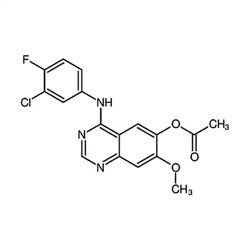 4-((3-Chloro-4-fluorophenyl)amino)-7-methoxyquinazolin-6-yl acetate