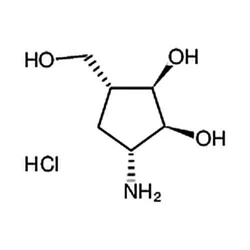 (1R,2S,3R,4R)-2,3-二히드록시-4-(羟메틸)-1-아미노环펜틸알칸염산염