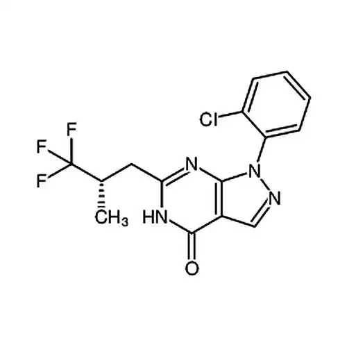 (S)-1-(2-염소페닐)-6-(3，3，3-三불소-2-메틸프로필基)-1，7-二수소-4H-피라졸并[3，4-d]피리미딘-4-케톤