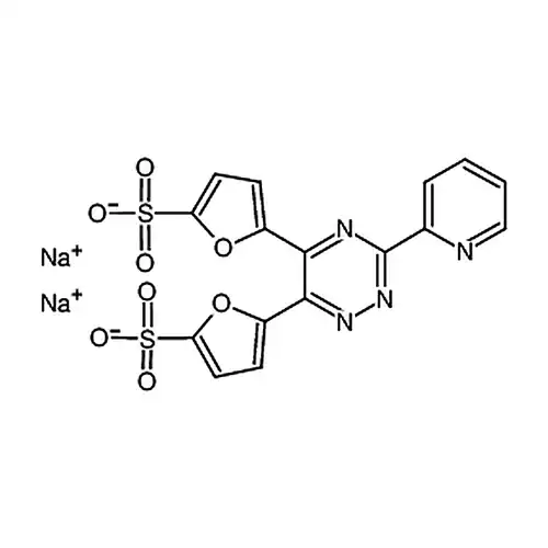 3-(2-ピリジン基)-5,6-二(2-フラン基)-1,2,4-三嗪-5′,5′′-二スルホン酸 二ナトリウム塩