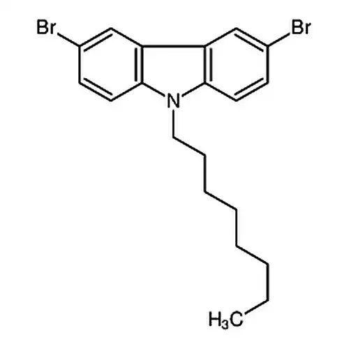 3,6-二브롬-9-正옥틸基카르바졸