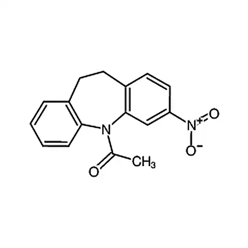 1-(3-니트로-10，11-二수소-5H-二벤젠并[b，f]질소杂卓-5-基)에틸케톤