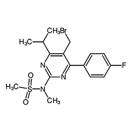 N-[5-Bromomethyl-4-(4-fluorophenyl)-6-isopropylpyrimidine-2-yl]-N-methylmethane sulfonamide