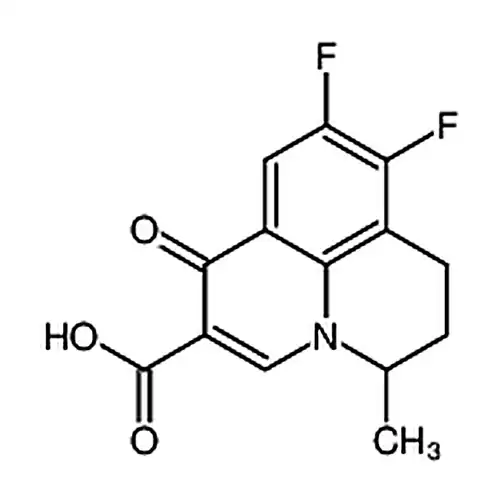 8,9-Difluoro-5-methyl-1-oxo-1,5,6,7-tetrahydropyrido[3,2,1-ij]quinoline-2-carboxylic acid